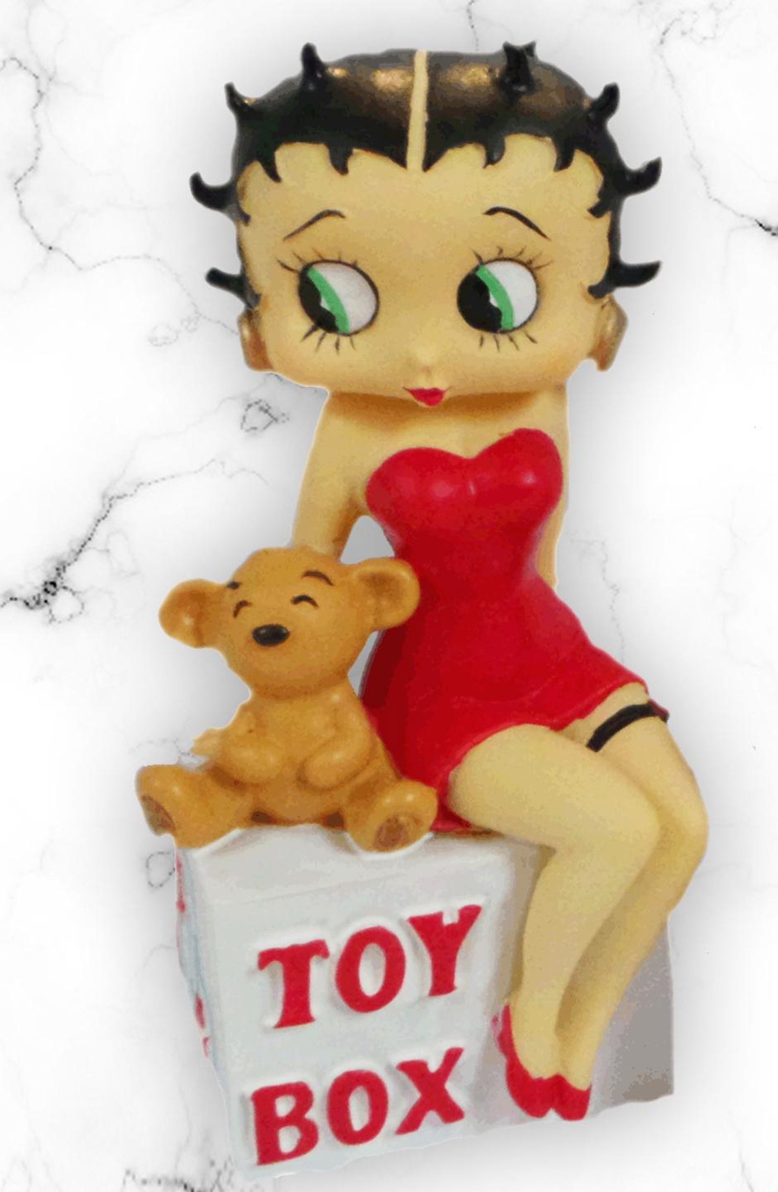 9072 Toy Box Betty Boop Miniature Figure - Etsy