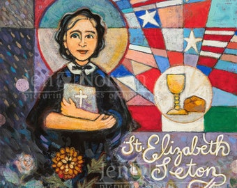 Saint Elizabeth Seton, Catholic saint, First American Saint, Catholic School Foundress