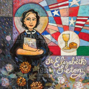 Saint Elizabeth Seton, Catholic saint, First American Saint, Catholic School Foundress