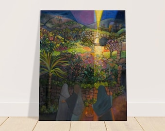 The Resurrection, Women at the tomb on Easter morning Poster, Mary Magdalene