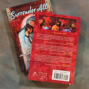 Surrender All, Illuminated Journal, Illustration, Stations of the Cross, prayer companion book image 2