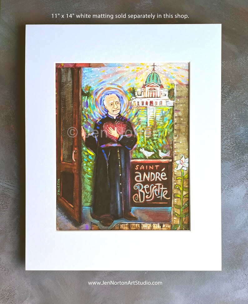 Saint Andre Bessette Miracle Man of Montreal Art Print Etsy