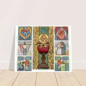 Seven Catholic Sacraments Poster, Catholic Classroom, Catholic school, religious education