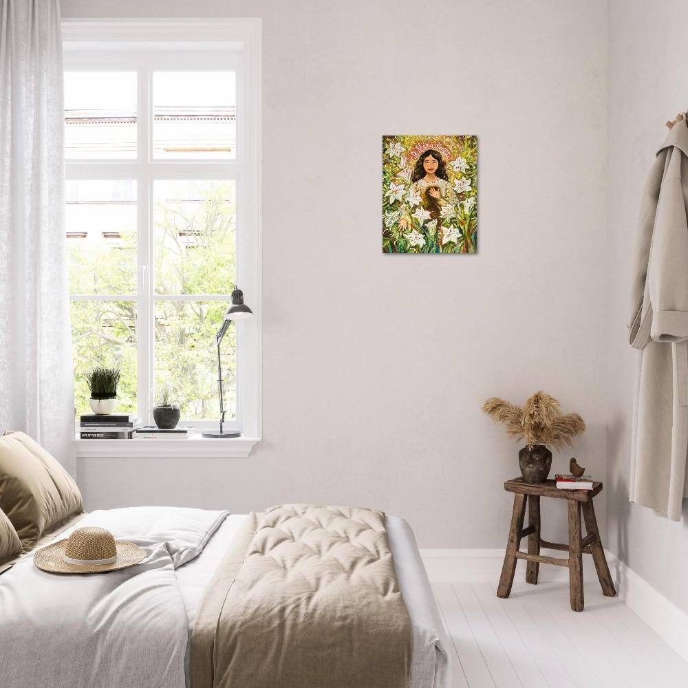 Saint Maria Goretti Poster, Catholic Saint, Patron of Teen Girls ...