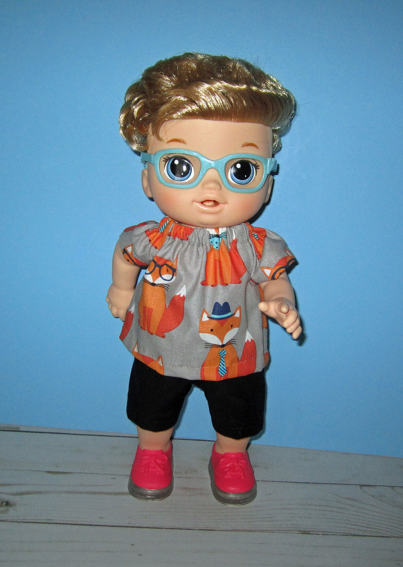 Baby Alive Step N Giggle Boy Doll Clothes Mr Fox Top and Etsy