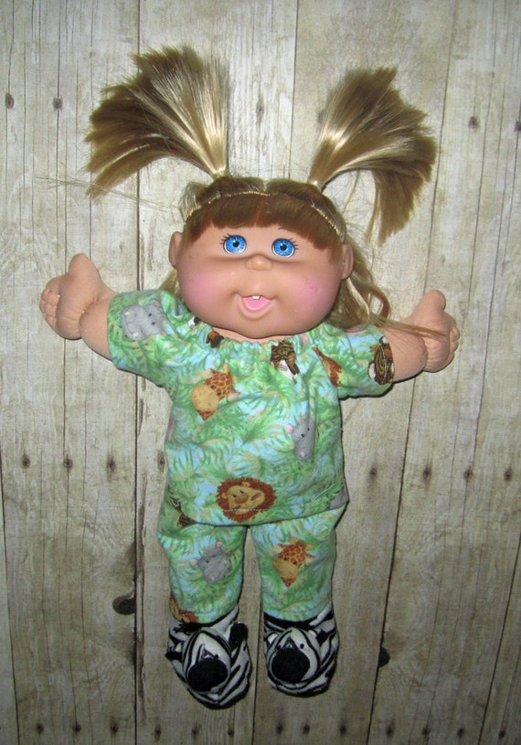 Cabbage Patch Doll Clothes Fits 14 Inch Boy Handcrafted Super Dog Shirt Shorts Pjs No Doll