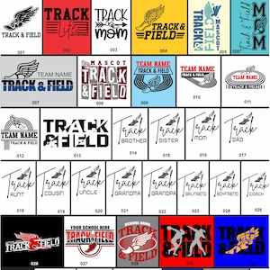 36 Amazing Track and Field Bundle 2, Gymnasium, Mittelschule, Laufen, Hürdenlauf, Kugelstoßen, Sprints, Cross Country Cricut, SVG, Bundle