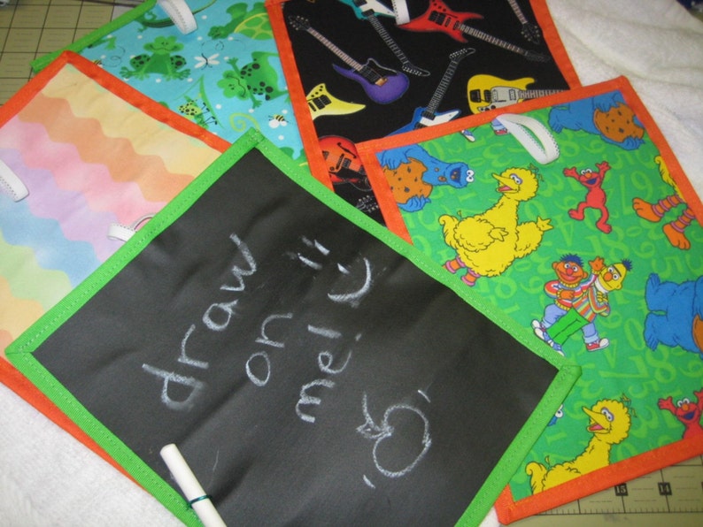 New  Kermit the frog chalkboard placemat