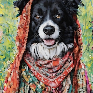 Personalized Pet Portrait, Pet Portrait From Photo, Renaissance Dog Painting, Custom Pet Portrait Painting Canvas, Personalized Gift