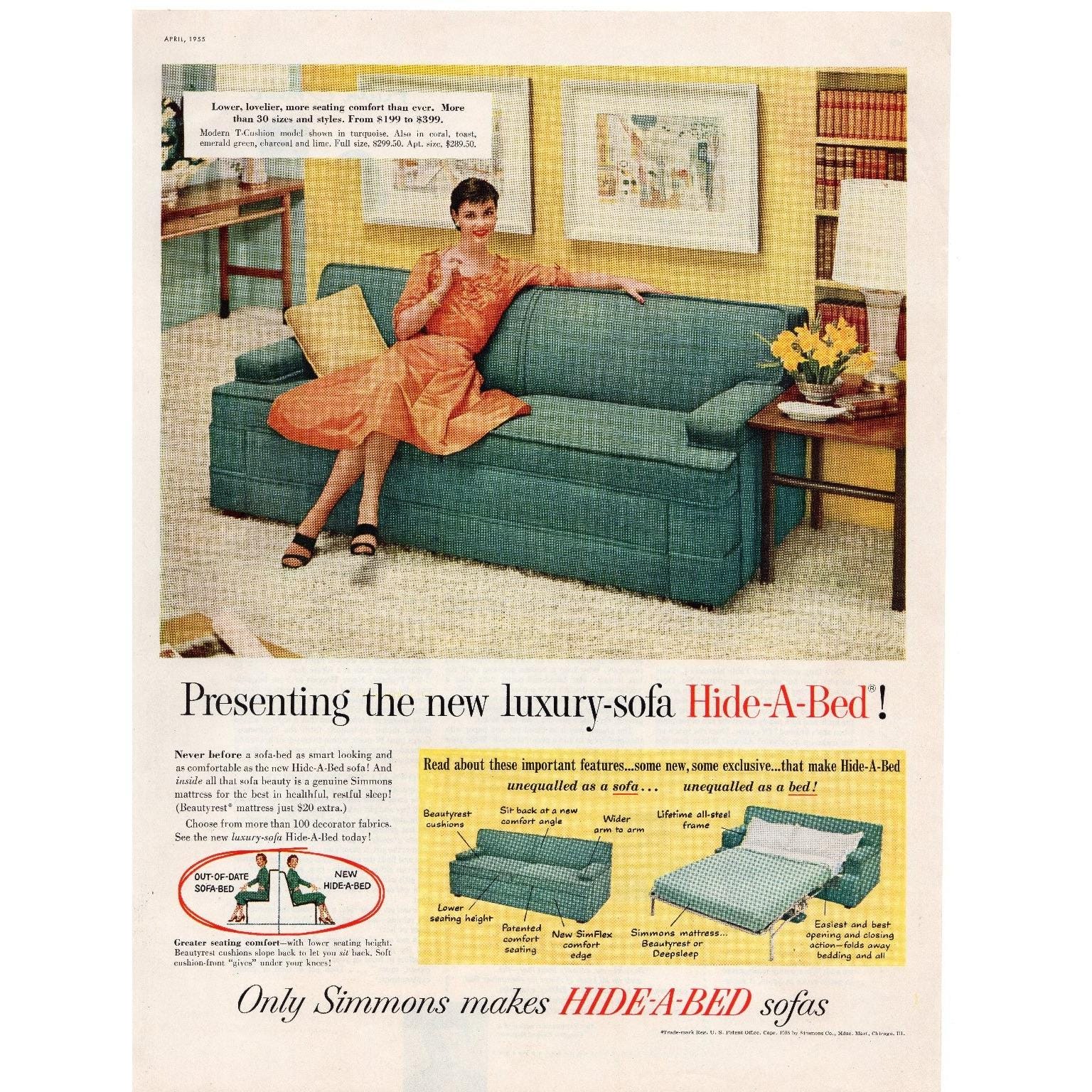 1950's Sofa - Etsy