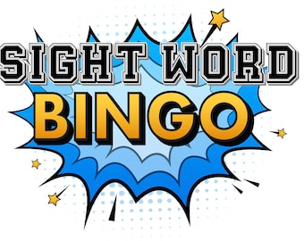 Sight Word Bingo Game - Pre-Primer Dolch List