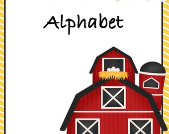Classroom Alphabet Posters - Farm Theme