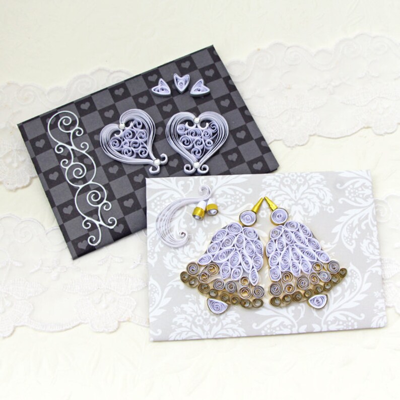 Wedding Envelopespaper Quilling Envelopesgift Envelope Mini Etsy - image 0