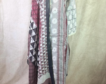 Cotton White Digital Print Salwar Set with Dupatta
