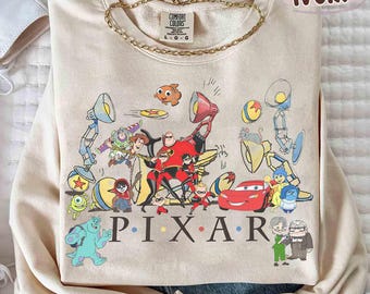 Camiseta retro de Disney PIXAR Luxo Jr. con lámpara, Toy Story, Up, Remy, Monstruos S.A., Cars, Los Increíbles, Vacaciones familiares en Disneyland, Camiseta de viaje de chicas a Disney