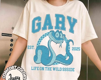 Retro Gary De'Snake Life on the Wild Ssside Checkered Shirt, Disney Zootopia 2 Matching Tee, Zootropolis, Disneyland Family 2026 Trip Shirt