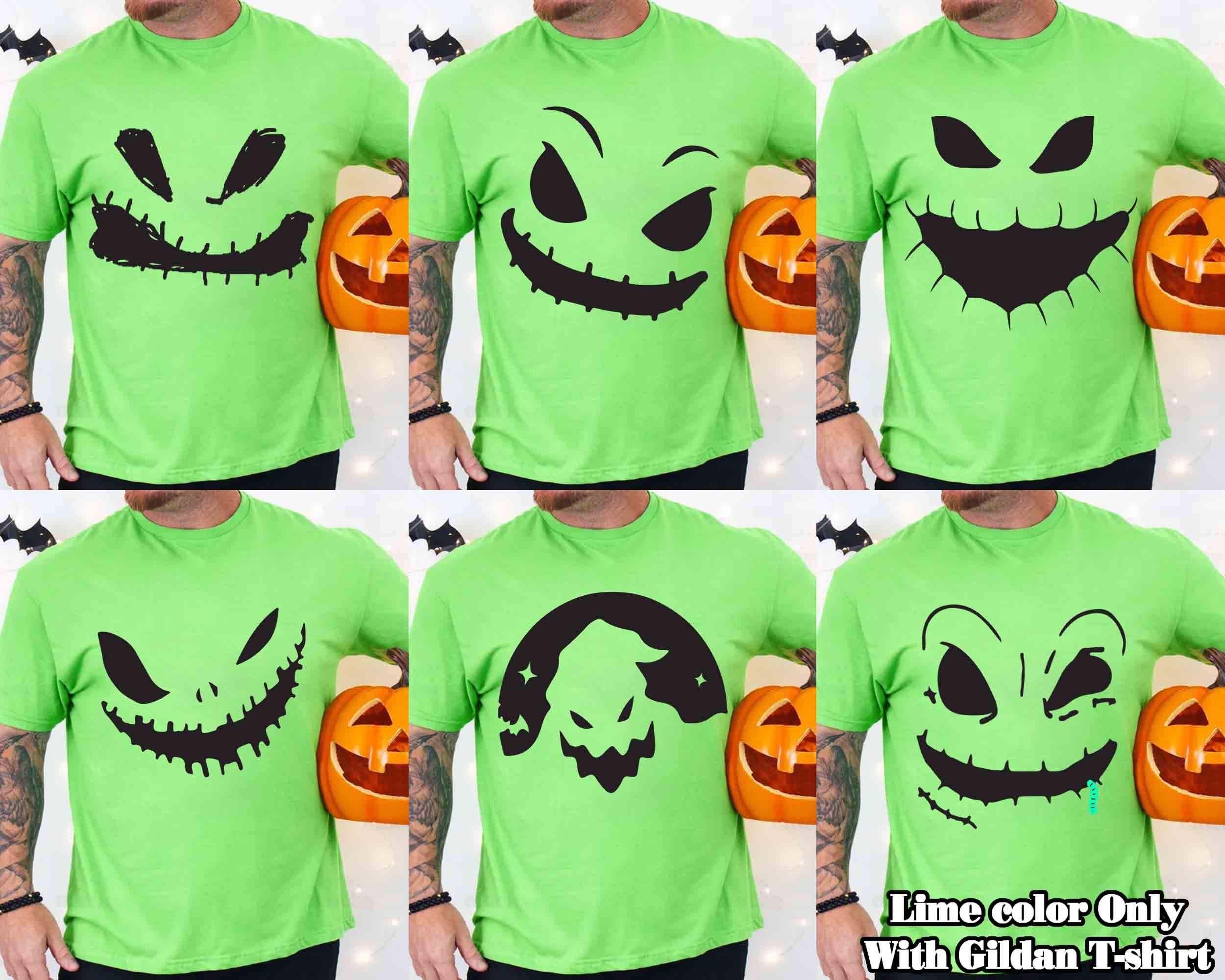 ウギーブギー　Tシャツ Retro Oogie Boogie Big Face Halloween Costume Shirts, Disney