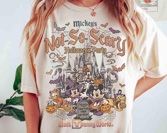 Mickey’s Not So Scary Halloween Party 2025 T-shirt, Mickey & Friends Skeleton Halloween, Disney Parks Halloween Trip, WDW Family Vacation