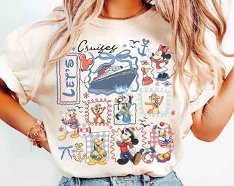 Camiseta Coquette Bow Watercolor Disney Mickey & Friends Cruise Line, Camiseta Disney Wish Treasure Fantasy, Regalo para el primer viaje familiar en crucero a Disneyland