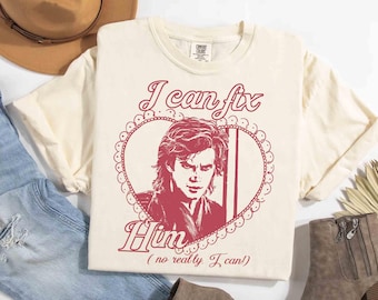 Camiseta "Puedo arreglarlo" de Anakin Skywalker, camiseta de Darth Vader de Star Wars, La venganza de los Sith 20, Star Wars Episodio III, estética Jedi.