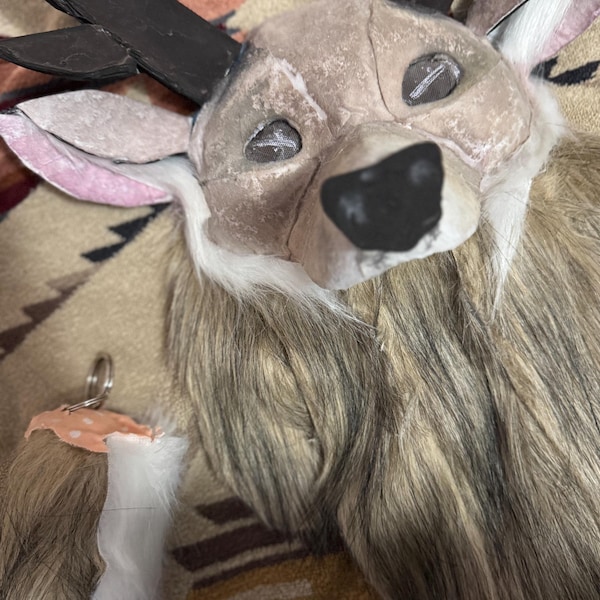 Elk cosplay/therian mask