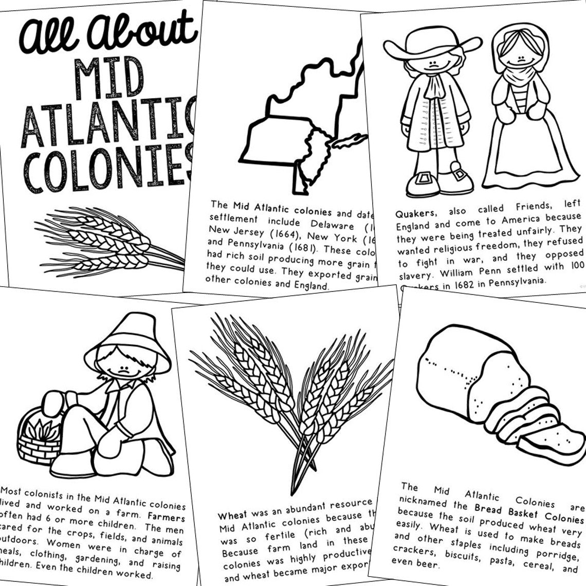 colonial-america-unit-study-coloring-page-book-printables-etsy