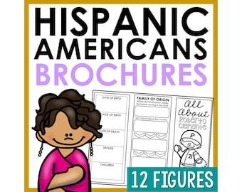 Projetos de Brochura de Pesquisa Biográfica para o Mês da Herança Hispânica para Crianças | Unidade de Estudos Sociais para Educação Domiciliar - Setembro/Outubro