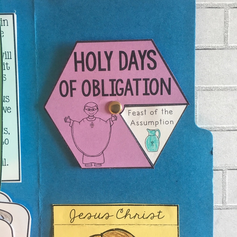 Catholic Lapbook Project for Kids | Rosary for Kids Homeschool ...