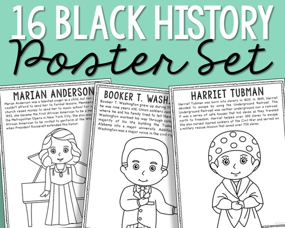 Black History Month Printables Mom Wife Busy Life 