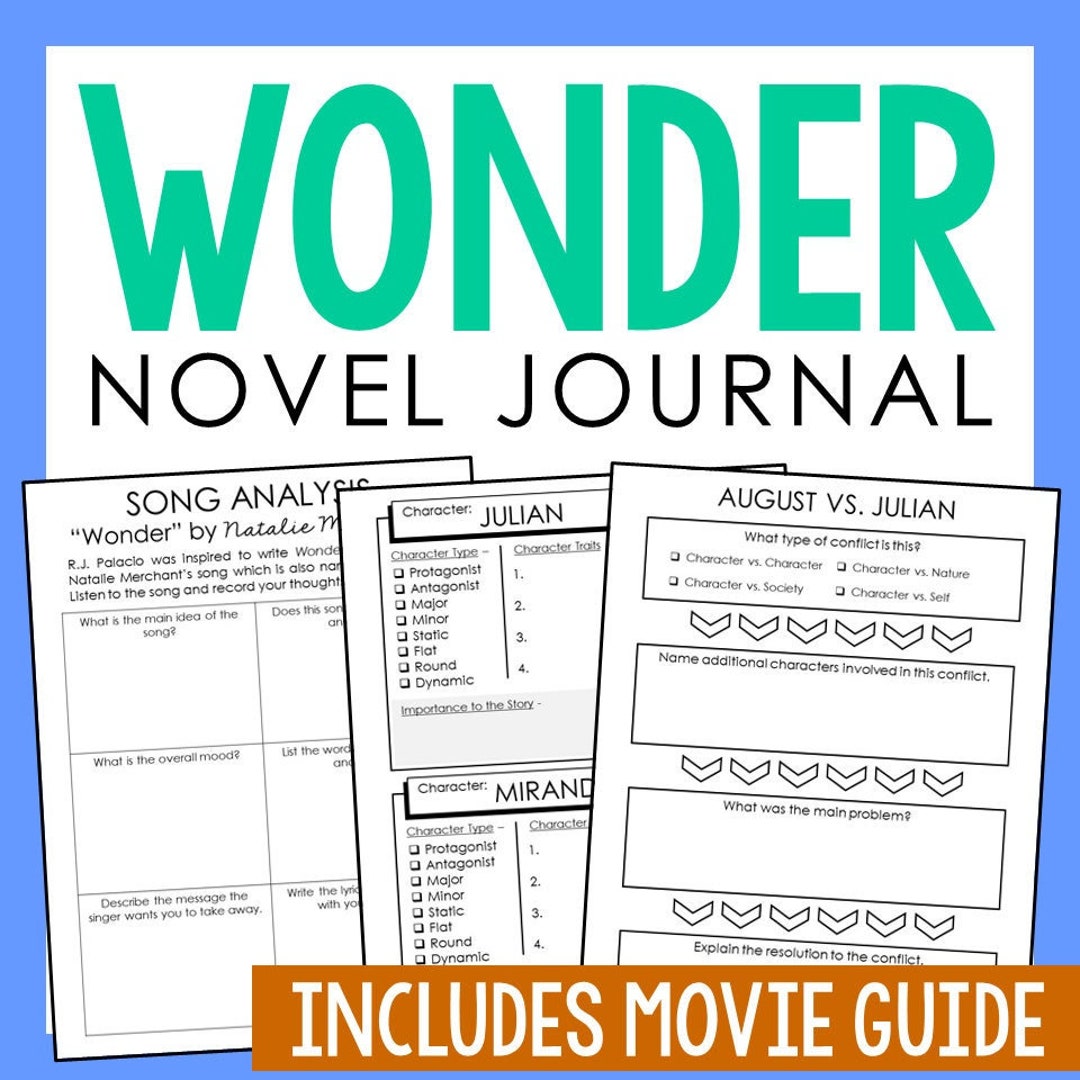 book report on wonder