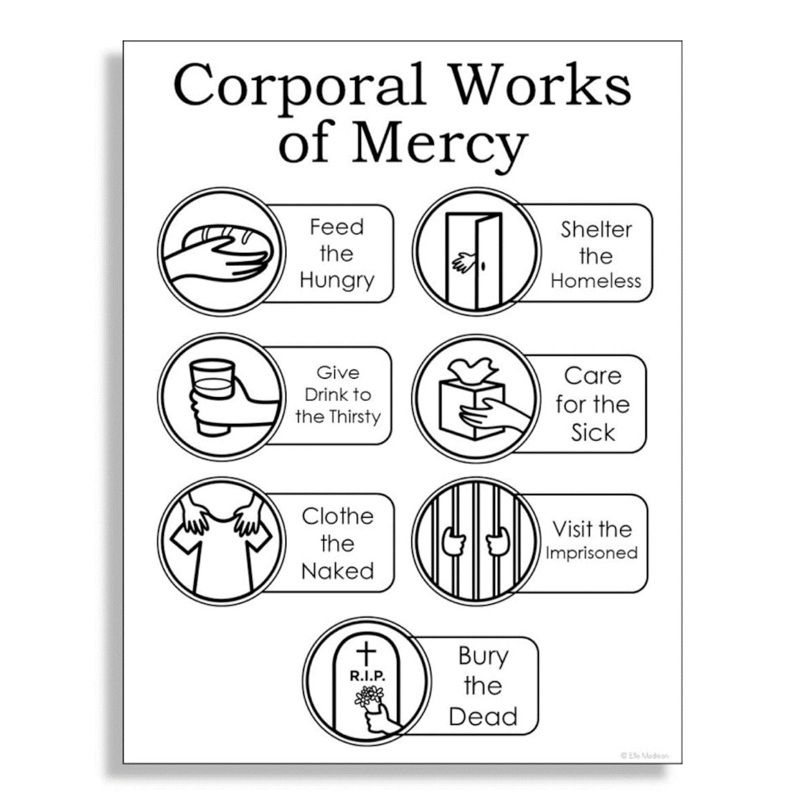 corporal-works-of-mercy-catholic-poster-coloring-page-for-etsy