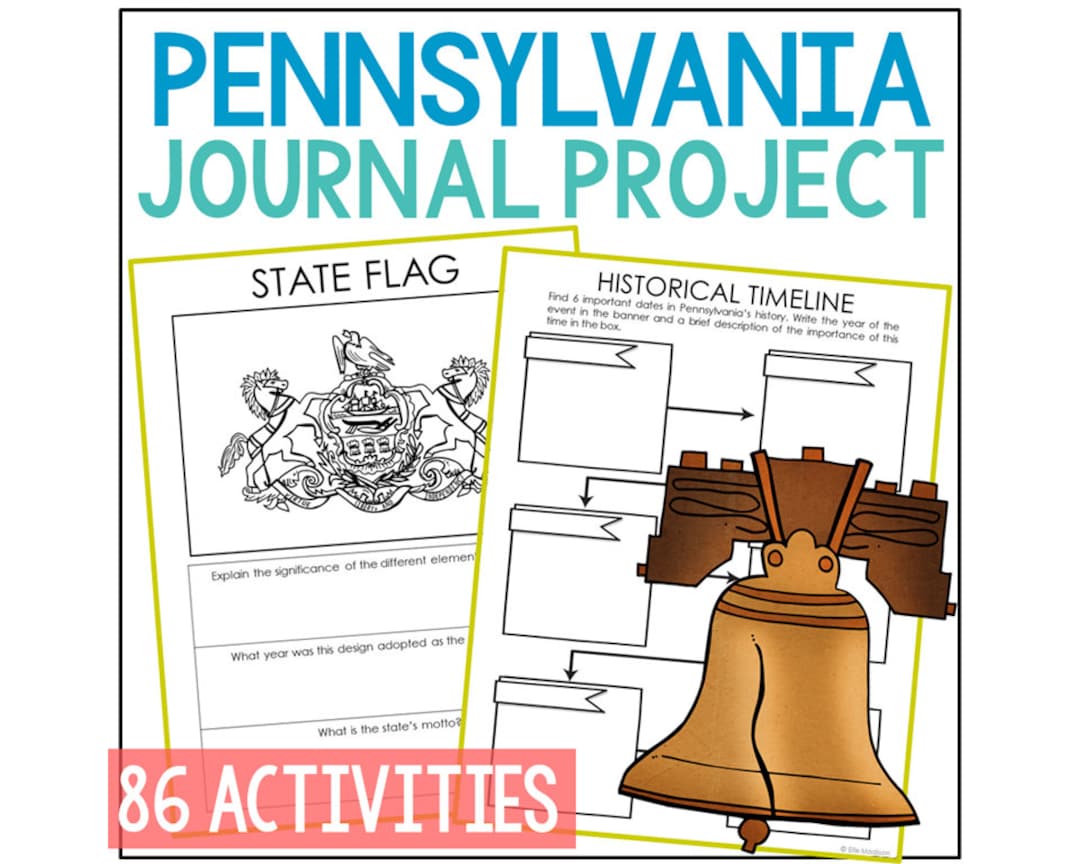 PENNSYLVANIA State History Project Activity | Social Studies Unit Study Lesson Plans | 5th 6th 7th Grade | Homeschool Printable Worksheets - Etsy pennsylvania-state-history-project-activity-social-studies-unit-study-lesson-plans-5th-6th-7th-grade-homeschool-printable-worksheets-etsy