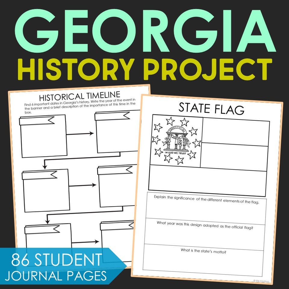 Social Studies State History Project Homeschool Etsy