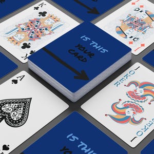 Is This Your Card Funny Poker Playing Cards, Casino Games, Party Supplies, Unique Gifts, Card Games, Family Game Night