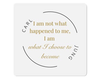 Self Awareness Die-Cut Magnet, Carl Jung Quote, Inspirational Fridge Magnet, Motivational Magnet, Empowerment Magnet, Positive Affirmation