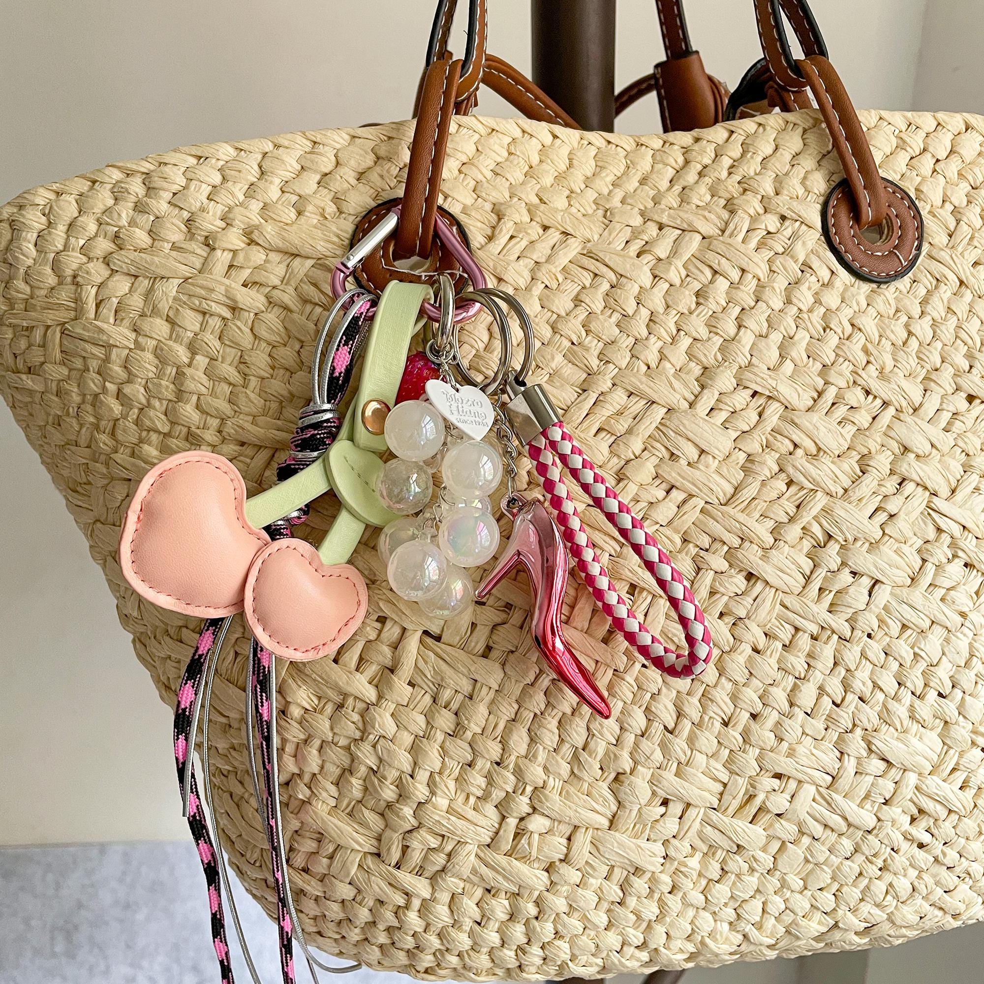 Trending Rope Bag Charms for Purse,handbag Keychain Bag Trending Rope Bag Charms for Purse,handbag Keychain Bag