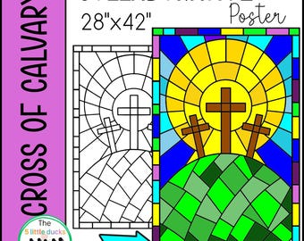Vía Crucis – Póster colaborativo de Pascua de Calvary Hill