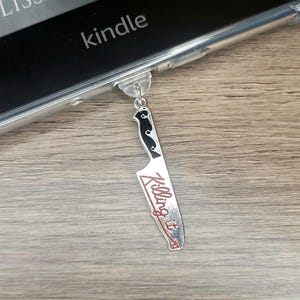 Killing It Kindle, E-reader, Phone Dust Plug/Charms - USB-C compatible
