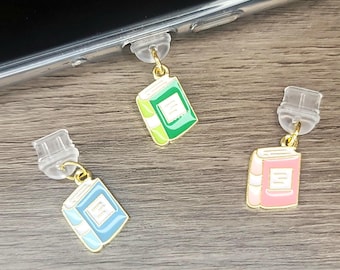 9 Pièces Bouchons Anti-Poussière Kindle Style Sombre, Bouchon USB C