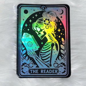 Foiled Kindle Einlage, The Reader Tarot, 2018/19 10th Gen, Paperwhite 11th Gen, 2022 Basic