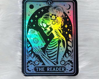Foiled Kindle Einlage, The Reader Tarot, 2018/19 10th Gen, Paperwhite 11th Gen, 2022 Basic