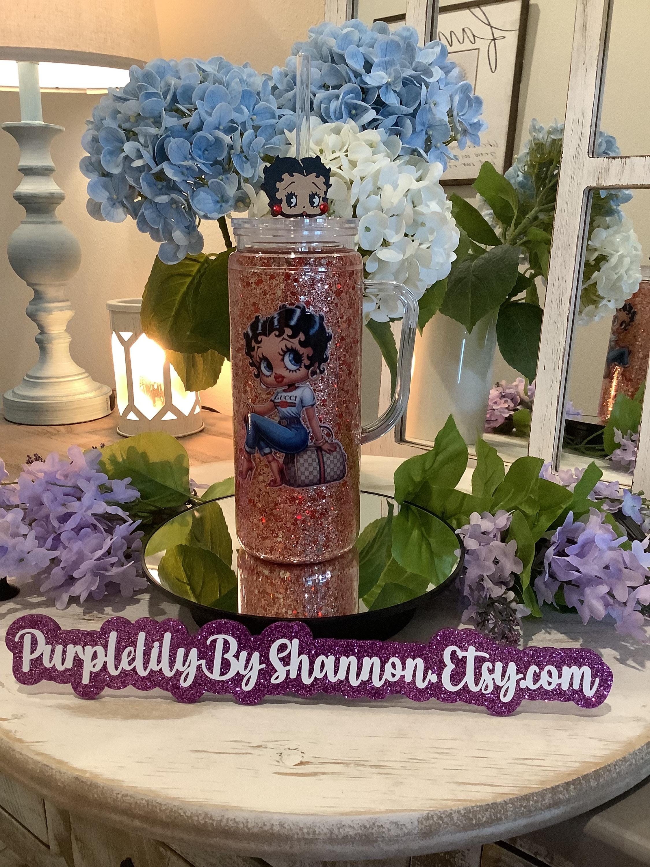 Betty Boop Snow Globe Tumbler - Etsy