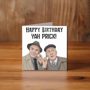 Still Game Scottish humour Happy Birthday Greeting Card Birthday Gift Card Funny Jack Victor