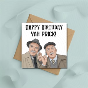 Still Game Scottish humour Happy Birthday Greeting Card Birthday Gift Card Funny Jack Victor