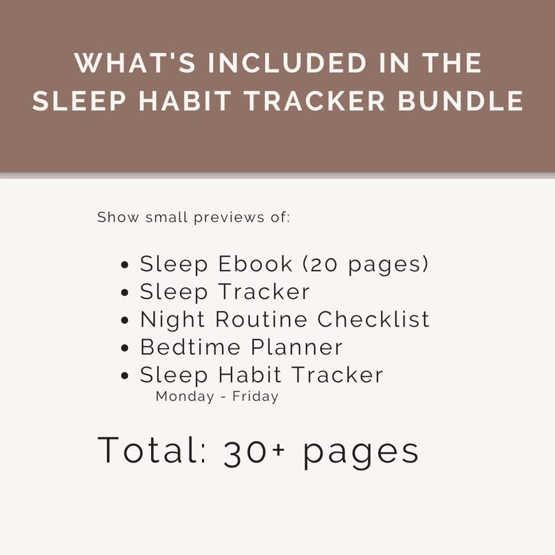 Sleep Routine Tracker Sleep Habit Tracker Printable | Sleep Journal | Bedtime Routine Planner ...