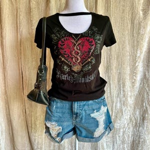 Harley Davidson Bling Tank Tops - Etsy