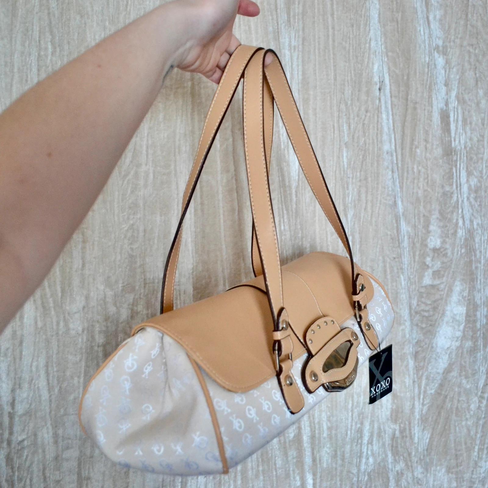 vintage y2k xoxo brown and tan shoulder bag y2k 2000s XOXO mini shoulder bag purse ? 10/10... | Depop main image 2