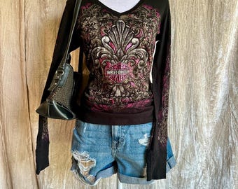 ヴィンテージ ハーレーダビッドソン タンクトップ Y2K アメリカ