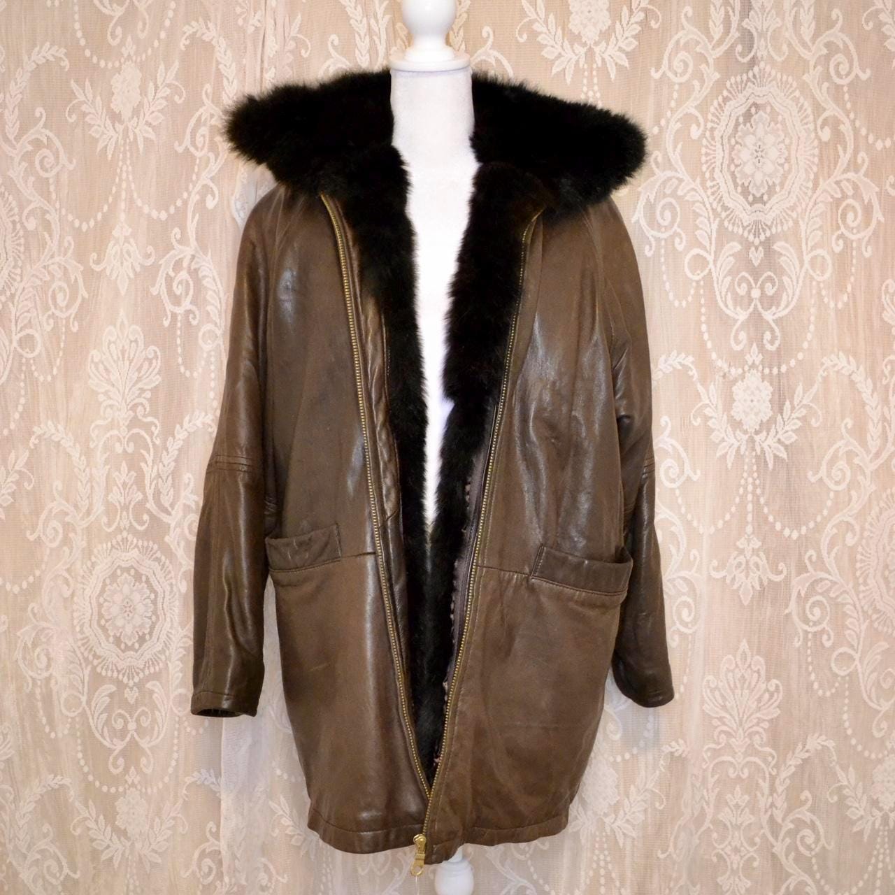 Opossum Fur Coat - Etsy