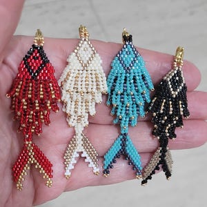 Bunte Fisch Halskette Fisch Anhänger Sommer Halskette Dünne Kette Halskette Strand Halskette Handgemachte Halskette Nautische Halskette Sommer Schmuck